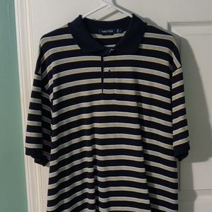 Nautica striped polo